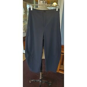 Ruti Black 8P Wide-ish Pants Trousers EUC